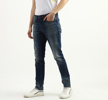 Men Solid Skinny Fit Jeans