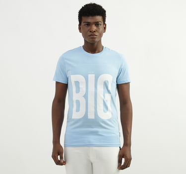 Cotton Printed Round Neck Mens T-shirts