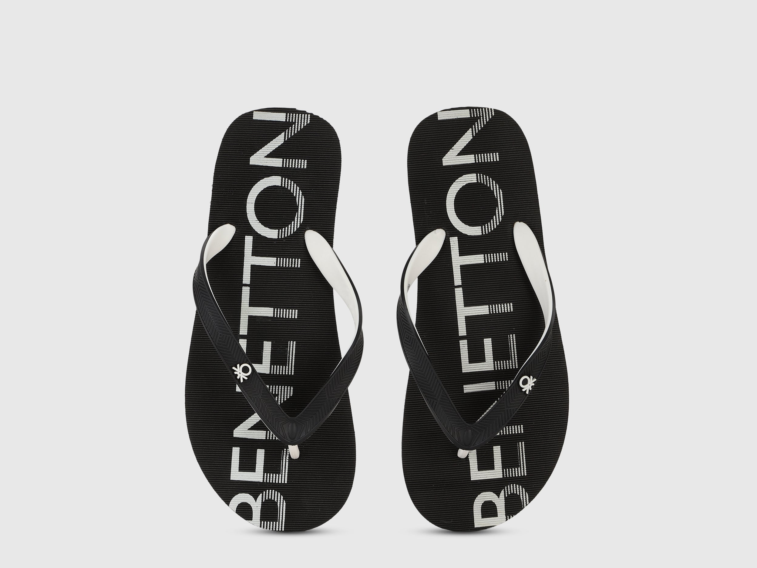 Leather Sandals Ucb Slippers For Mens Men's Black Brand Logo Thong