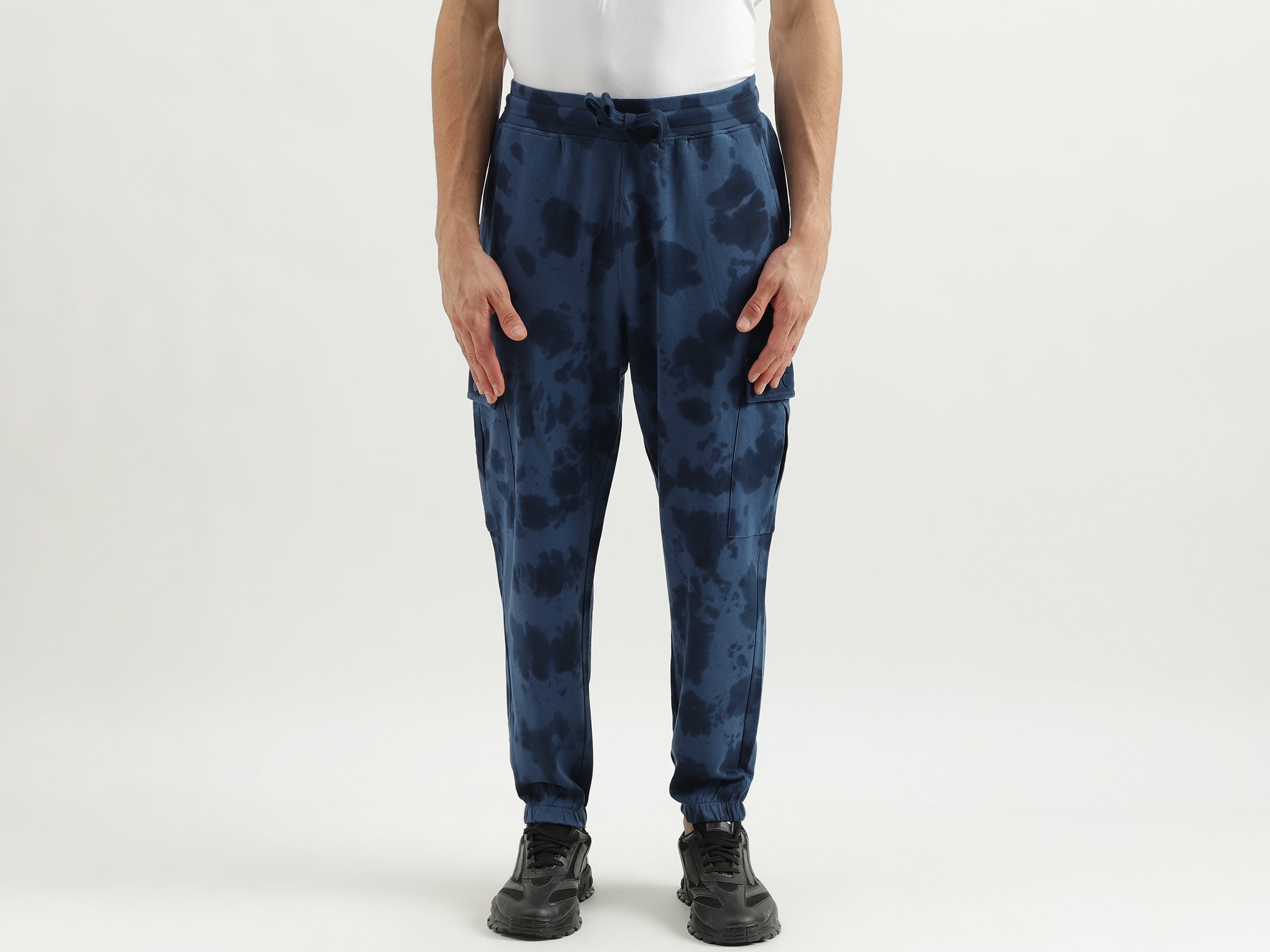 Tie & Dye Baggy Fit Trousers