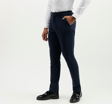 Solid Slim Fit Trousers