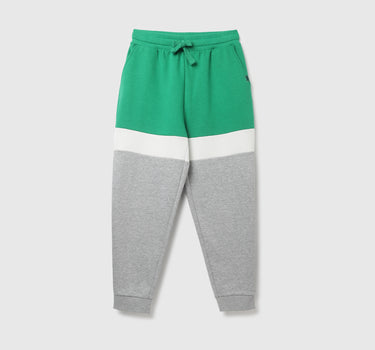 Men's Colourblock Baggy Fit Joggers