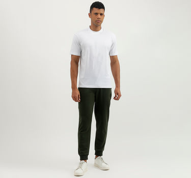 Solid Regular Fit Trousers