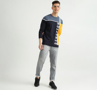 Mens Colourblocked Sweater