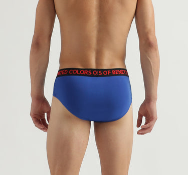 Pack of 2 Solid Colour Low Rise Briefs