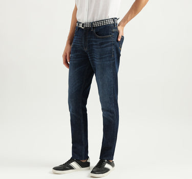 Men's Solid Slim Tapered Fit Jeans