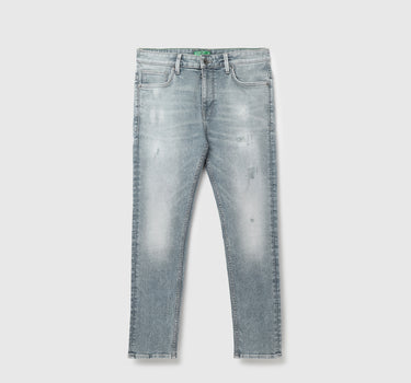 Men's Solid Low Crotch Jeans