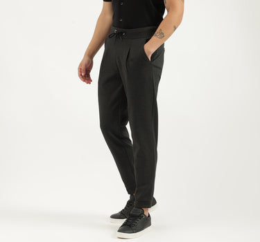 Solid Slim Fit Trousers