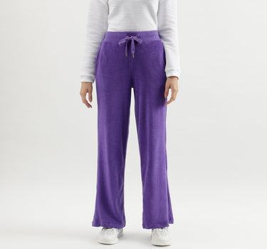 Solid Coloured Wide Leg Joggers