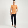 Mens Carrot Fit Solid Jeans