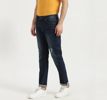 Mens Low Crotch Jeans