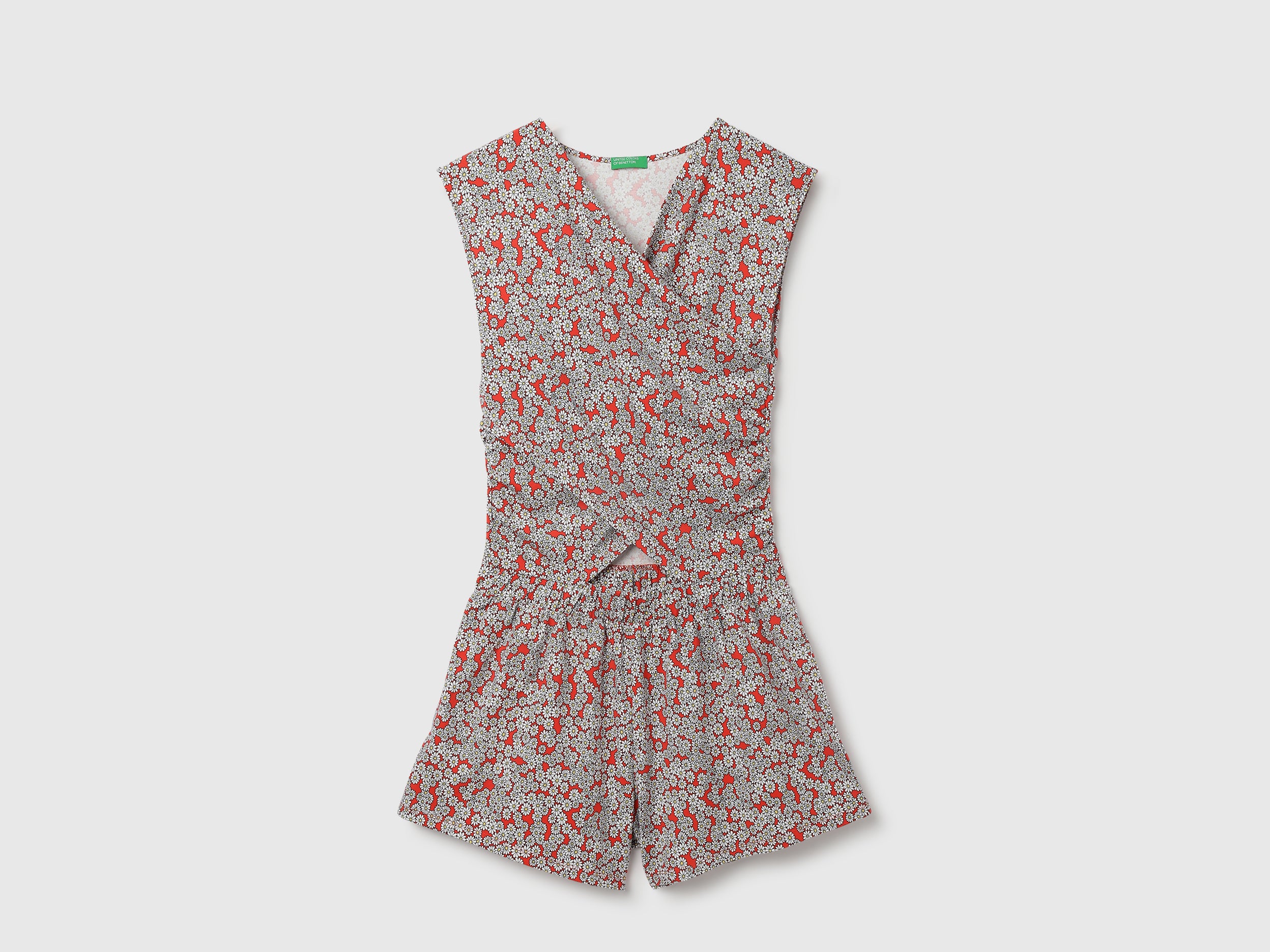 Floral Pattern Dungaree