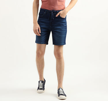 Men Solid Slim Fit Shorts