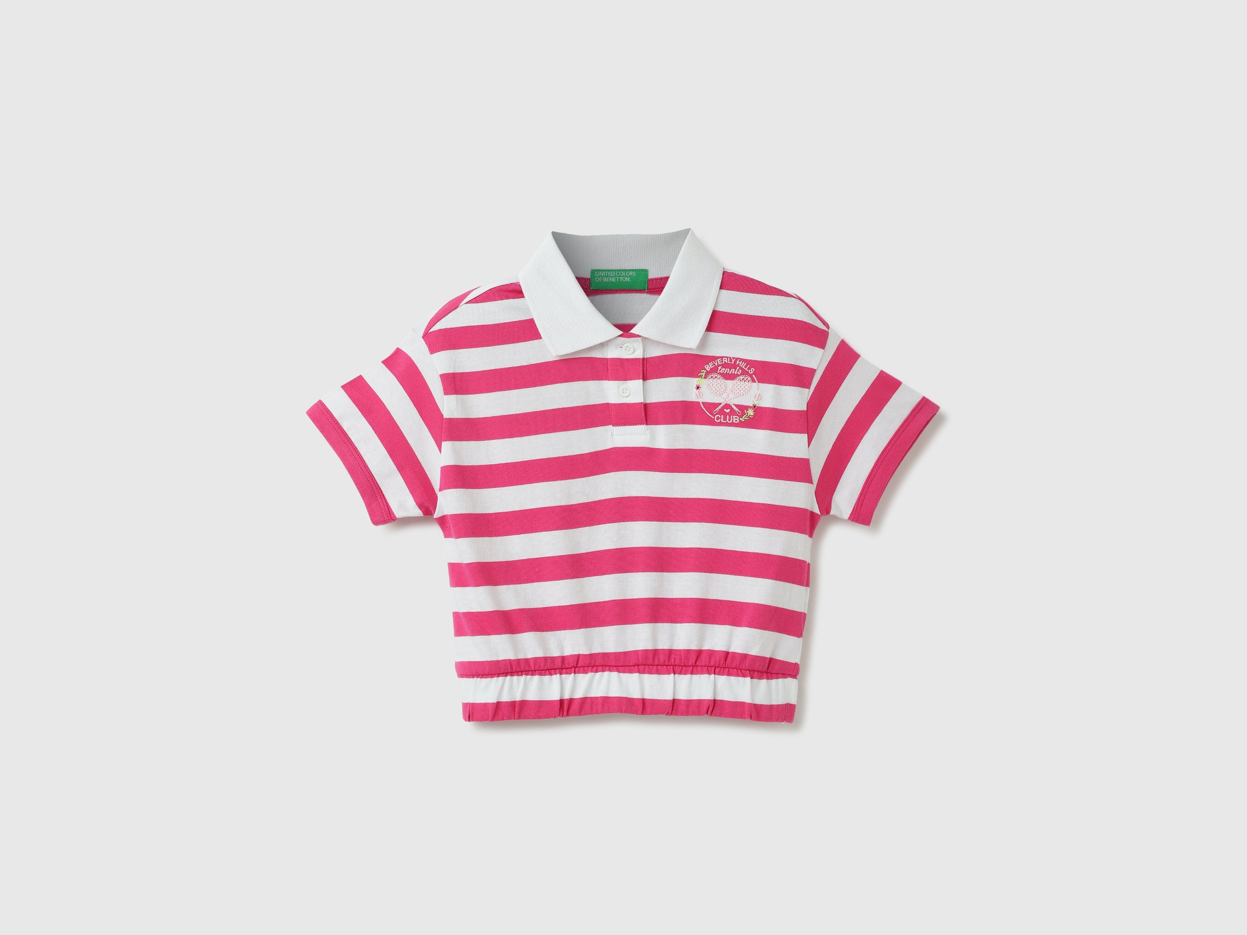 Regular-Fit Striped Polo T-Shirt