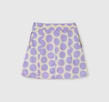 Girl's Polka Dot Regular Fit Skirt