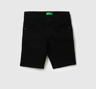 Boys Solid Regular Fit Shorts