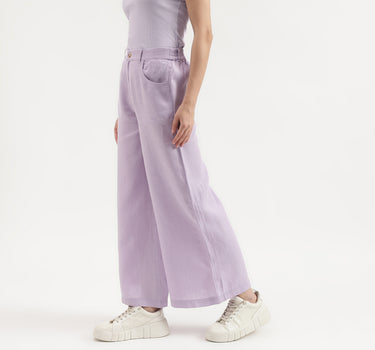 Solid Regular Fit Trousers