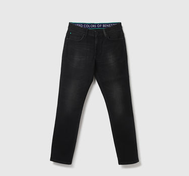 Men Solid Skinny Fit Jeans