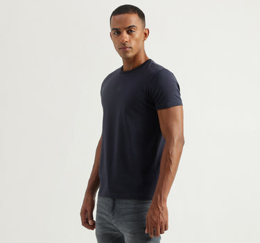 Men's Regular Fit Round Neck Solid Tshirts