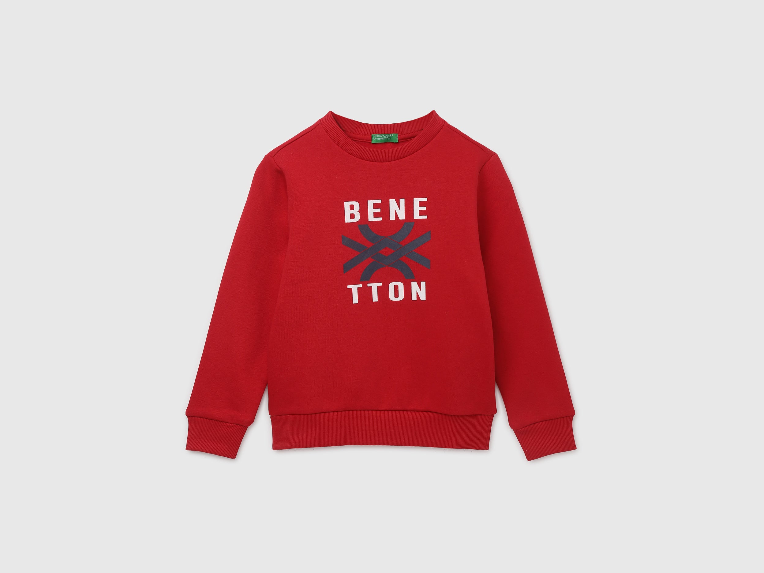 Boy's Regular Fit Crew Neck Printed Sweatshirt