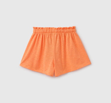 Solid Regular Fit Mid Rise Shorts