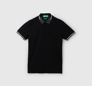 Jacquard Polo Collar Shirt