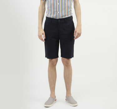 Men Solid Slim Fit Shorts