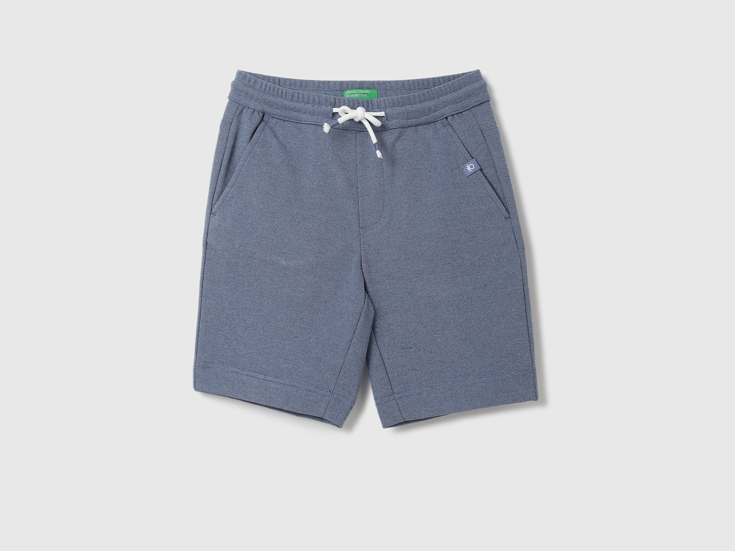 Boys Textured Regular Fit Shorts