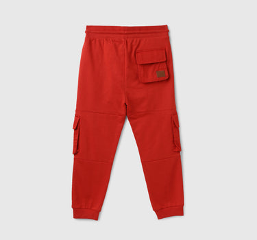 Solid Regular Fit Mid Rise Trackpants