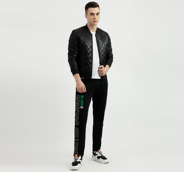 Benetton leather jacket best sale