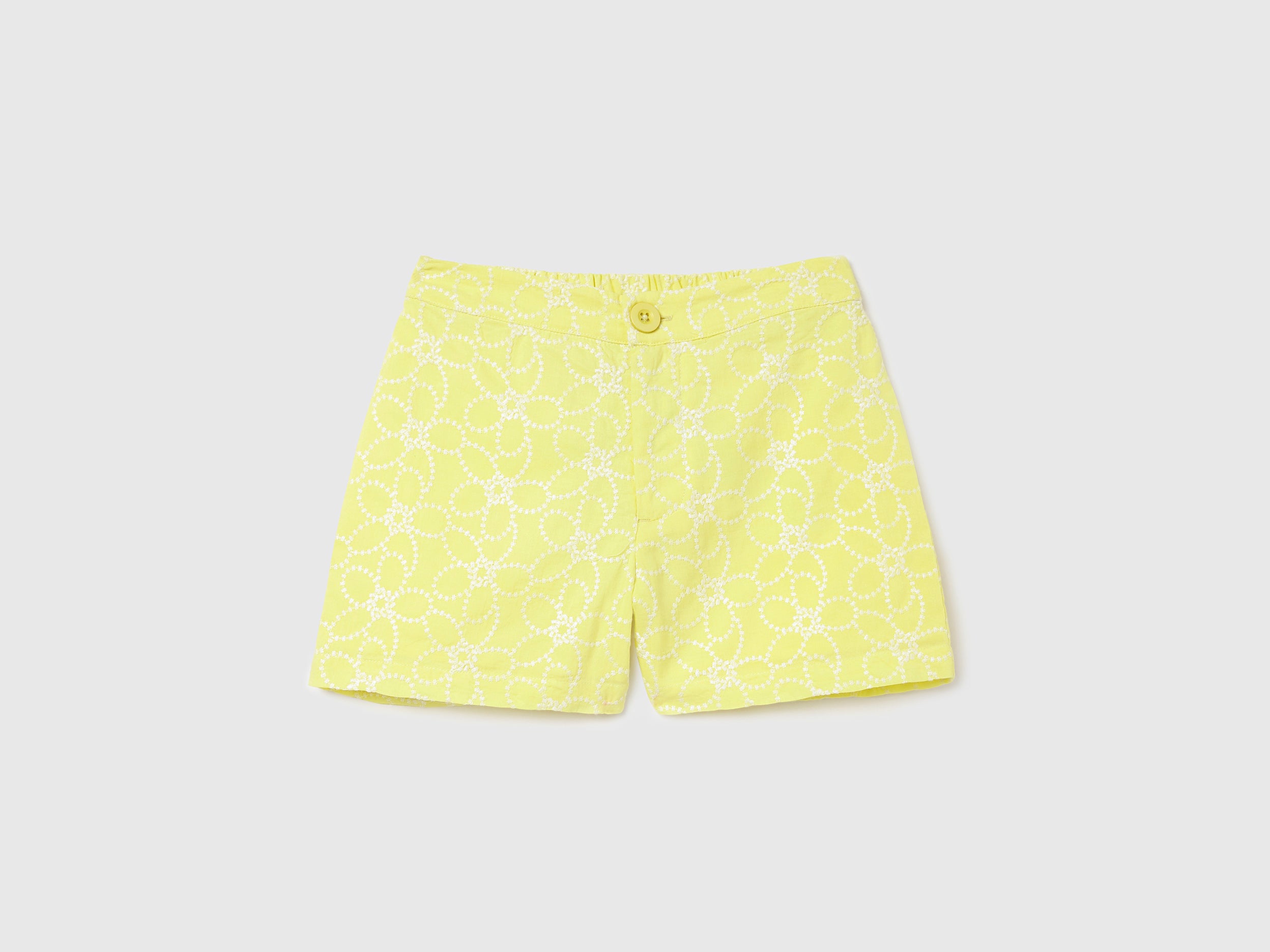 Embroidered Regular Fit Shorts