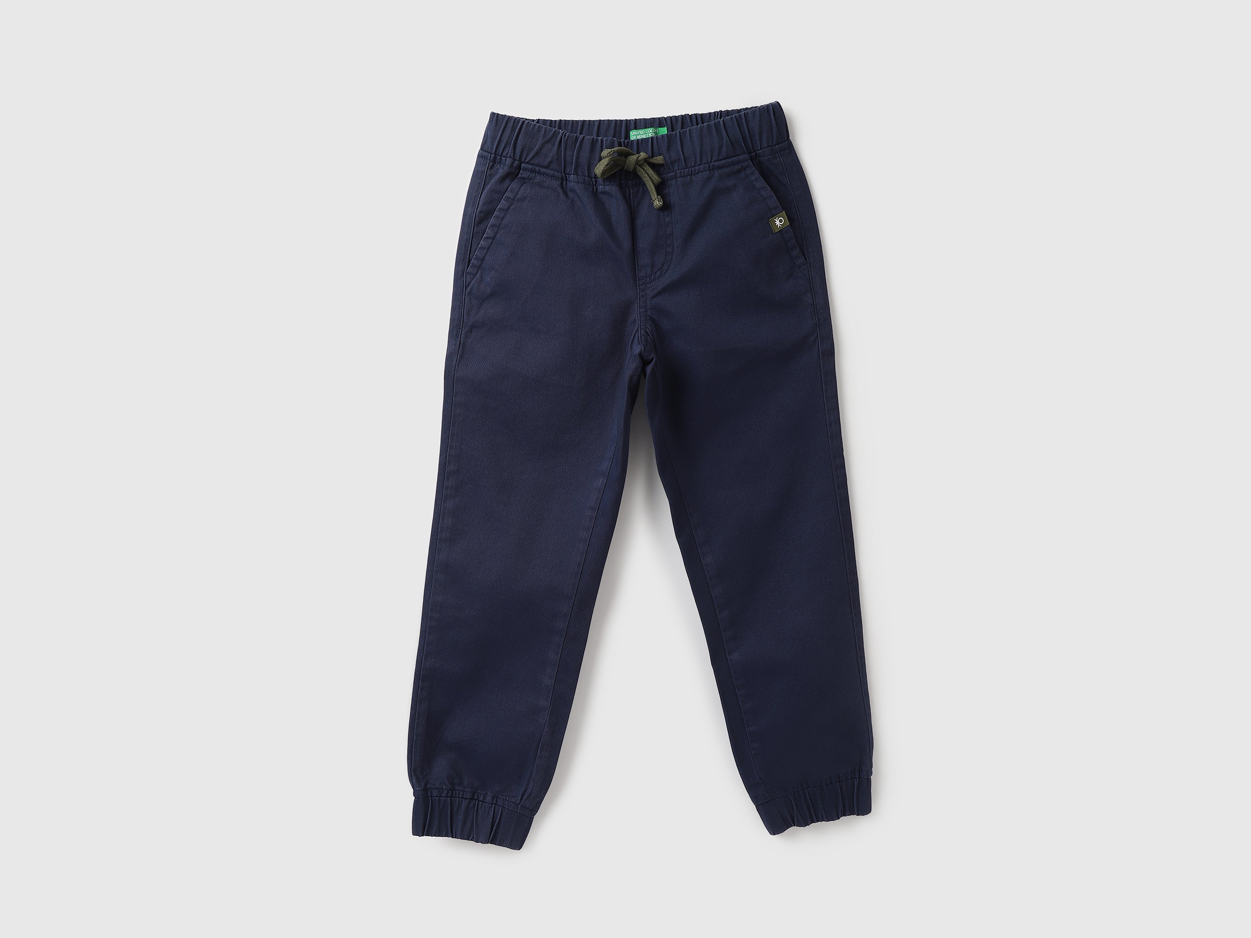 Boys Solid Joggers Style Trousers