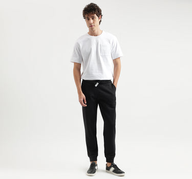 Solid Pattern Regular Fit Trousers