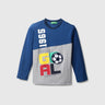 Boys Printed Round Neck T-shirt