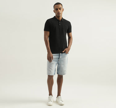 Solid Polo T-shirt