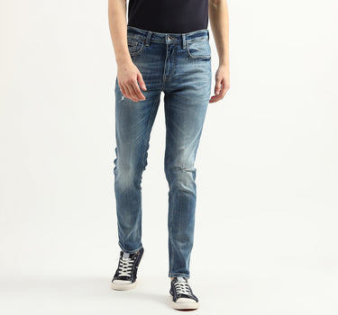 Men Solid Skinny Fit Jeans