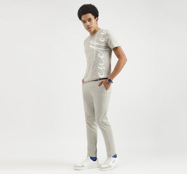 Solid Slim Fit Trousers