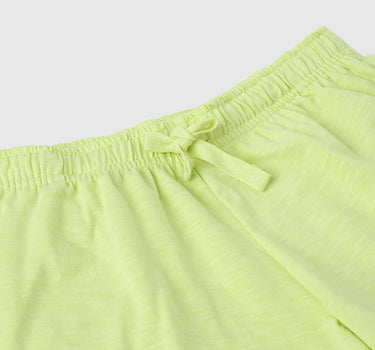 Solid Drawstring Regular-Fit Shorts