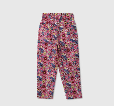 Girls Printed Trousers