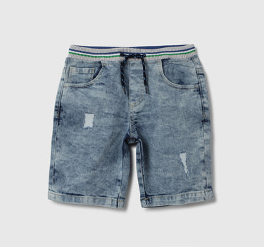 Boys Solid Regular Fit Shorts