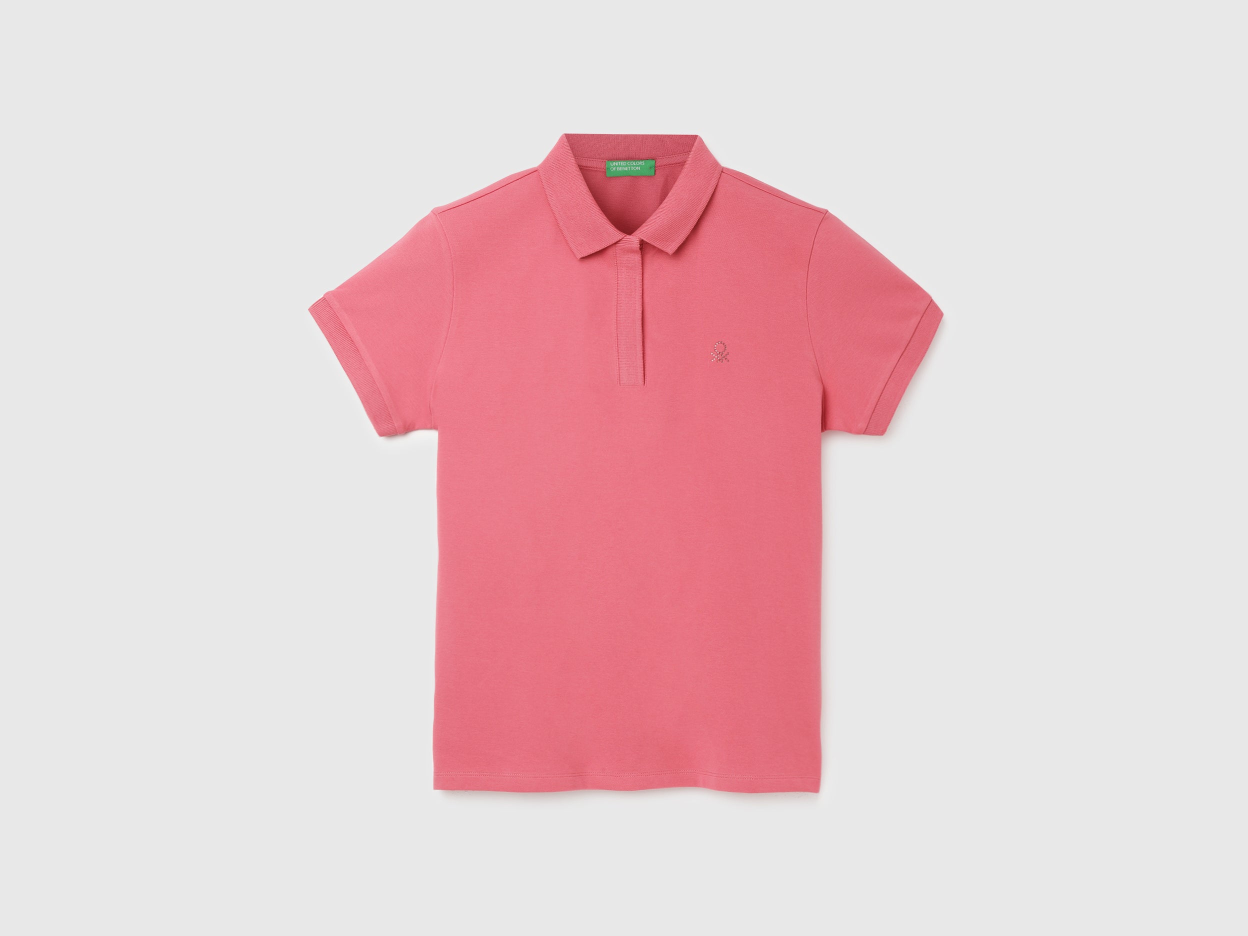 Regular Fit Polo Neck Solid Women's T-Shirt – United Colors of