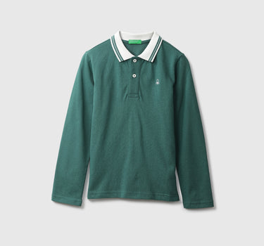 Basic Green Polo T-Shirt