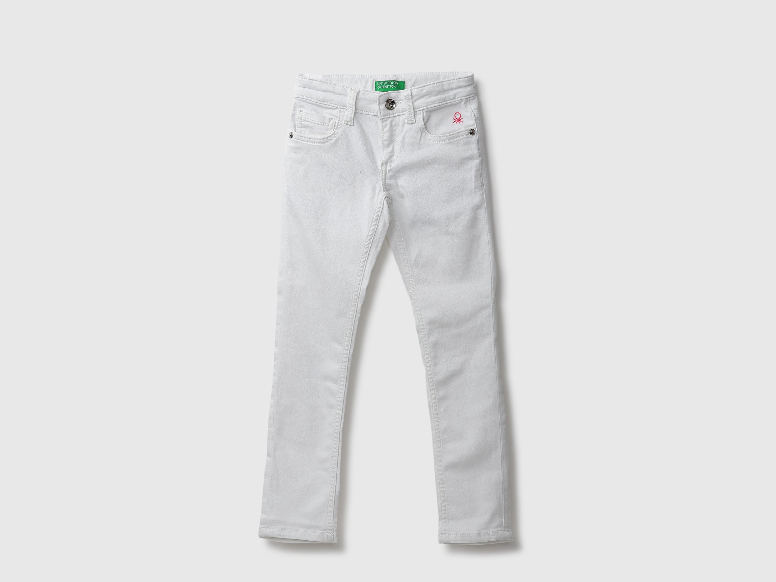 Basic White Jeans