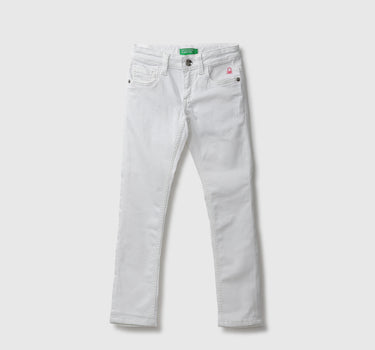 Basic White Jeans