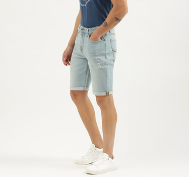 Solid Regular Fit Shorts