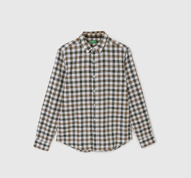 Men's Slim Fit Full Sleeves Checked Shirt