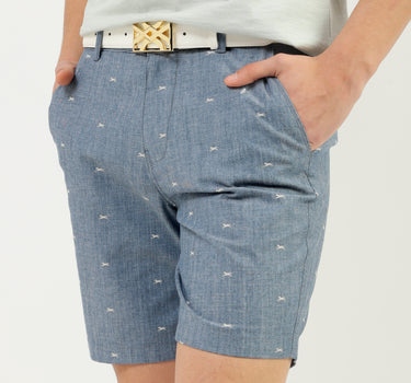 Printed Slim Fit Shorts