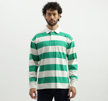 Regular Polo Neck Striped T-shirts