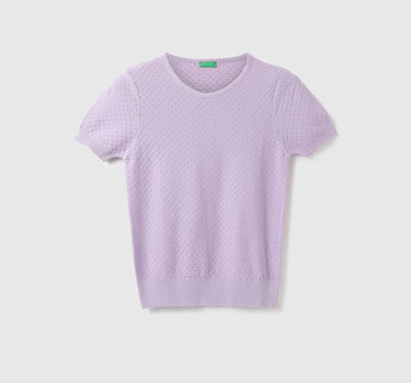 Women Knitted Round Neck Top