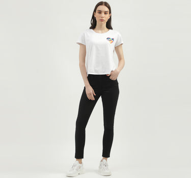 Women's Solid Skinny Fit Trousers